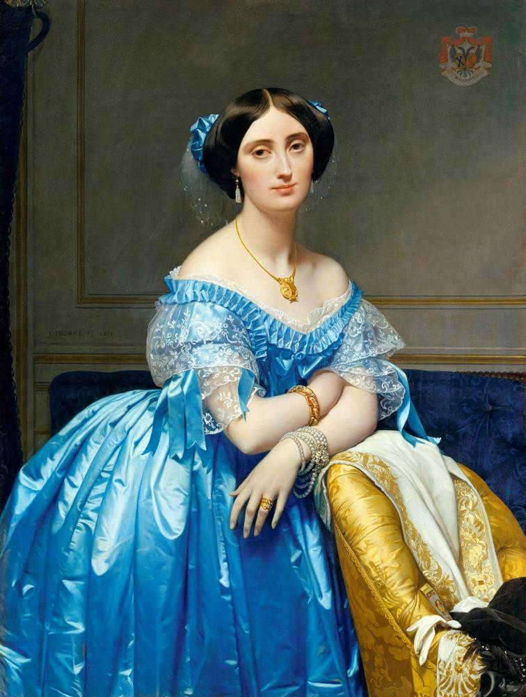 Портрет княгини Альберты де Бролье